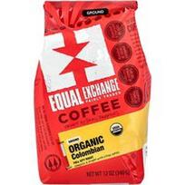 Equal Exchange, Ekologiška kava, Kolumbijos, Malta, Full City Roast, 12 oz (340 g)