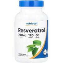 Nutricost, Resveratrolis, 120 kapsulių (350 mg vienoje kapsulėje)