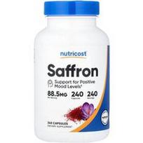 Nutricost, Šafranas, 88,5 mg, 240 kapsulių