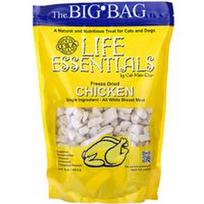 Cat-Man-Doo, Life Essentials, liofilizuota vištiena, katėms ir šunims, 16 uncijų (453.6 g)