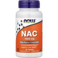 NOW Foods, NAC, 1 000 mg, 60 tablečių