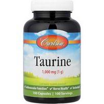 Carlson, Taurinas, 1 000 mg, 100 kapsulių