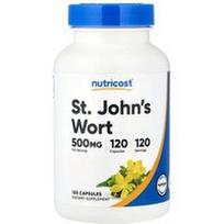 Nutricost, Jonažolė, 500 mg, 120 kapsulių