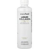 Codeage, Nanofood, skystas kolagenas, Trim & Glow, prancūziška vanilė, 15.22 fl oz (450 ml)