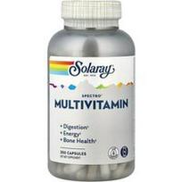 Solaray, „Spectro™“ multivitaminai be geležies, 250 kapsulių