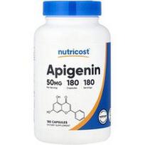 Nutricost, Apigeninas, 50 mg, 180 kapsulių