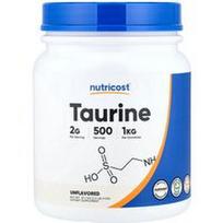 Nutricost, Taurinas, be skonio, 35.7 uncijos (1 kg)