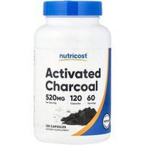 Nutricost, Aktyvinta anglis, 120 kapsulių (260 mg vienoje kapsulėje)