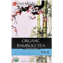 Uncle Lee's Tea, Ekologiška bambuko arbata, mėtų, be kofeino, 18 arbatos maišelių, 1.02 oz (28.8 g)