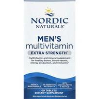 Nordic Naturals, Vyriškas multivitaminas, papildomas stiprumas, 60 tablečių