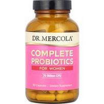Dr. Mercola, Visaverčiai probiotikai moterims, 70 milijardų KFV, 90 kapsulių