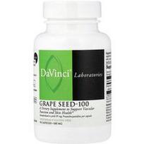 DaVinci Laboratories, Vynuogių sėklos-100, 100 mg, 90 kapsulių