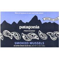 Patagonia Provisions, Rūkytos midijos ypač tyrame alyvuogių aliejuje, 4.2 uncijos (120 g)
