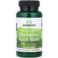 Swanson Vitamins, Viso spektro raugerškio šaknies žievė, 450 mg, 60 kapsulių
