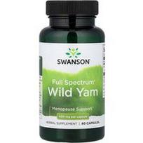 Swanson Vitamins, „Full Spectrum®“, laukiniai batatai, 400 mg, 60 kapsulių