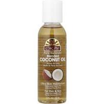Okay Pure Naturals, Kokosų aliejaus mišinys, plaukams ir odai, 59 ml