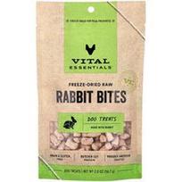 Vital Essentials, Liofilizuoti žali triušio kąsneliai šunims, 56,7 g