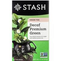 Stash Tea, Žalioji arbata, be kofeino, aukščiausios kokybės žalioji, 18 arbatos pakelių, 33 g
