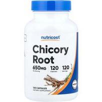 Nutricost, Cikorijos šaknis, 650 mg, 120 kapsulių