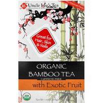 Uncle Lee's Tea, Organinė bambuko arbata su egzotiniais vaisiais, be kofeino, 18 arbatos pakelių, 28,8 g