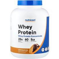 Nutricost, Išrūgų baltymų koncentratas, šokolado skonio, 2268 g