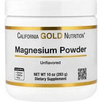 California Gold Nutrition, Magnio milteliai, be skonio, 283 g