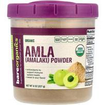BareOrganics, Organiniai amlos milteliai, 8 uncijos (227 g)