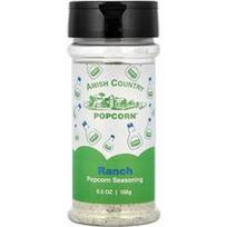 Amish Country Popcorn, Kukurūzų spragėsių prieskoniai, ranča, 5.5 uncijos (156 g)