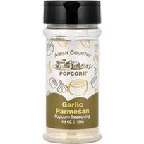Amish Country Popcorn, Spragintų kukurūzų prieskoniai, česnakinis parmezanas, 136 g