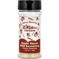 Amish Country Popcorn, Spragėsių prieskoniai, klevų šoninės kepsninė, 4.75 uncijos (134 g)