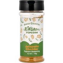 Amish Country Popcorn, Spragintų kukurūzų prieskoniai, jalapeno ir čederio sūrio, 119 g