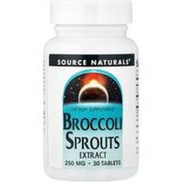 Source Naturals, Brokolių daigų ekstraktas, 30 tablečių