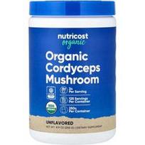 Nutricost, Ekologiškas kordicepso grybas, be skonio, 250 g