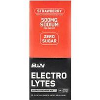 BPN, Elektrolitai, drėkinamųjų gėrimų mišinys, braškės, 30 pakelių, po 0,2 uncijos (5,2 g)