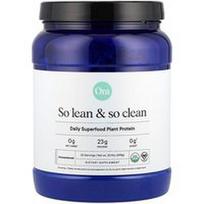 Ora, So Lean & So Clean, kasdienis supermaistas augaliniai baltymai, nesaldinti, 20.9 oz (594 g)