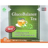 Longreen, „GlucoBalance“ arbata, 20 arbatos pakelių, 60 g