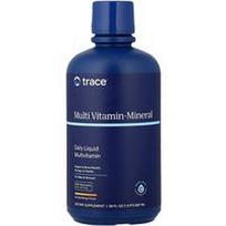 Trace, Skystas multivitaminų ir mineralų mišinys, vyrams ir moterims, apelsinų ir mangų, 887 ml