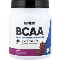 Nutricost, „Performance“, BCAA, vynuogių skonio, 900 g
