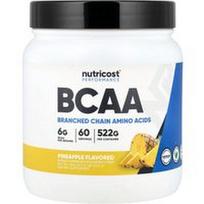 Nutricost, „Performance“, BCAA, ananasų, 522 g