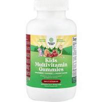 Nature's Craft, Vaikiški multivitaminų guminukai, braškės, avietės ir apelsinai, 180 guminukų