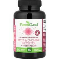 Forest Leaf, Myo & D-Chiro inozitolis + folatai, 120 daržovių kapsulių