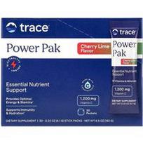 Trace, „Power Pak“, vyšnių ir laimo skonio, 30 pakelių po 6,1 g (0,22 uncijos)