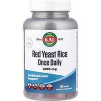 KAL, Raudonųjų mielių ryžiai, 1200 mg, 60 tablečių