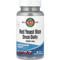 KAL, Raudonųjų mielių ryžiai, 1200 mg, 30 tablečių