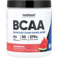 Nutricost, „Performance“, BCAA, arbūzo skonio, 279 g