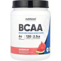 Nutricost, Našumas, BCAA, arbūzas, 2,5 svaro (1 116 g)