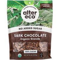 Alter Eco, Ekologiška granola, juodasis šokoladas, 8 uncijos (227 g)