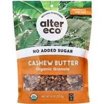 Alter Eco, Ekologiška granola, anakardžių sviestas, 8 uncijos (227 g)