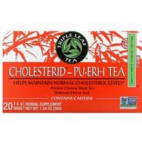 Triple Leaf Tea, Cholesterid™-Pu-Erh arbata, 20 arbatos pakelių, 38 g