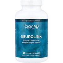 BrainMD, Neurolink, 180 veganiškų kapsulių